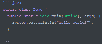 Code Highlighting Sample